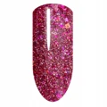 03 La’kier Diamond Dust Fuchsia Flicker 15g hipoalergiczny samopoziomujący żel budujący do paznokci z efektem Flash.jpg
