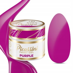 Boska Nails Picassini Paint Gel Purple Żel do zdobień 5ml