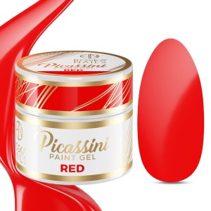 Boska Nails Picassini Paint Gel Red Żel do zdobień 5ml