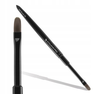 Staleks Expert NBE-06 Profesjonalny pędzelek do żelu i akrylożelu 6mm czarny