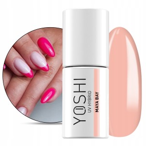 Yoshi Summer Vibes 111 Maya Bay Kolorowy lakier hybrydowy do paznokci 6ml