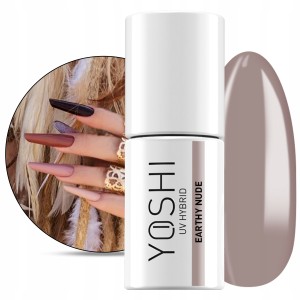 Yoshi Free Spirit 135 Earthy Nude Kolorowy lakier hybrydowy do paznokci 6ml