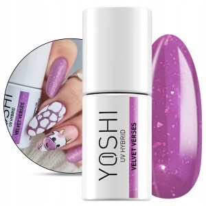 Yoshi Written in Love 165 Velvet Verses Kolorowy lakier hybrydowy do paznokci 6ml