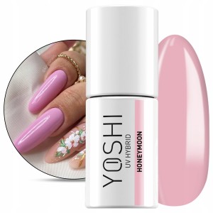Yoshi Wedding Party 216 Honeymoon Kolorowy lakier hybrydowy do paznokci 6ml