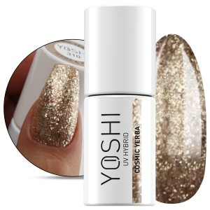 Yoshi Yerba & Yoga 310 Cosmic Yerba Kolorowy lakier hybrydowy do paznokci 6ml