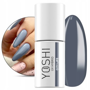 Yoshi Concrete Jungle 424 City Life Kolorowy lakier hybrydowy do paznokci 6ml