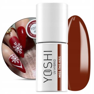 Yoshi The Color Is Now 501 Miss this Kiss Kolorowy lakier hybrydowy do paznokci 6ml