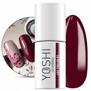 Yoshi The Color Is Now 502 Les Troubles Kolorowy lakier hybrydowy do paznokci 6ml