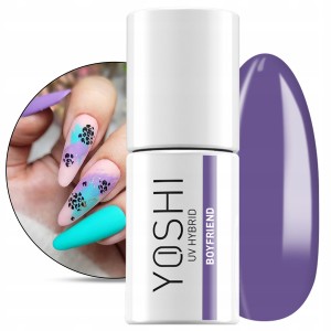 Yoshi Blue Jeans 518 Boyfriend Kolorowy lakier hybrydowy do paznokci 6ml