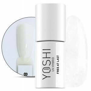 Yoshi Divorce 812 Free At Last Brokatowy lakier hybrydowy do paznokci 6ml