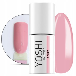 Yoshi Divorce 817 Relief Kolorowy lakier hybrydowy do paznokci 6ml