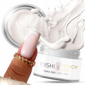 Yoshi French Line 1 Żel budujący samopoziomujący do paznokci Hema i TPO Free 15ml