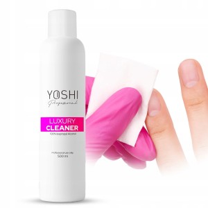 Yoshi Luxury Cleaner cleaner płyn do przemywania i odtłuszczania paznokci 500ml