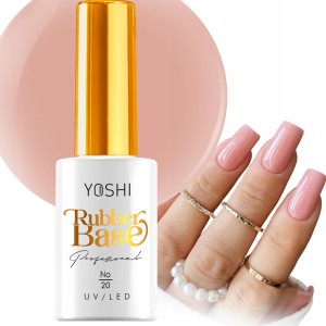 Yoshi Rubber Base 20 Baza kauczukowa do paznokci hybrydowych 10ml