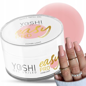 Yoshi Gel Easy Pro Cover Light Kryjący żel budujący do paznokci 15ml