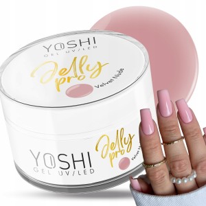 Yoshi Gel Jelly Pro Velvet Nude Żel budujący do paznokci 15ml