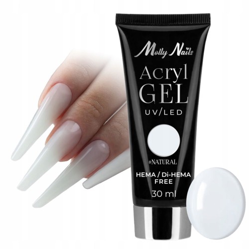 Molly Nails AcrylGel Natural Akrylożel do paznokci HEMA-Di-HEMA Free 30ml 01.jpg