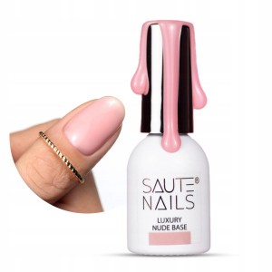 Saute Nails Luxury Base Baza hybrydowa do paznokci Nude 8ml