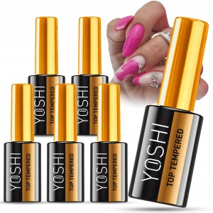 Yoshi Zestaw 6x Top Tempered 10ml do lakierów hybrydowych