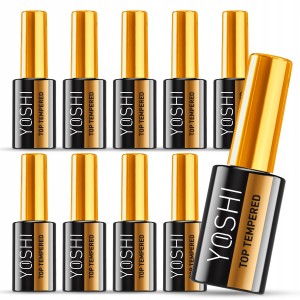 Yoshi Yoshi Zestaw 10x Top Tempered 10ml do lakierów hybrydowych