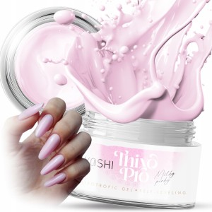 Yoshi Gel Thixo Pro Milky Pinky Żel budujący samopoziomujący do paznokci z tiksotropią 15ml