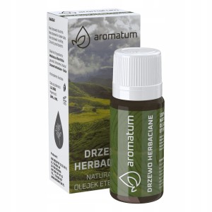 Aromatum Drzewo herbaciane Naturalny olejek eteryczny antyseptyczny, wspomagający gojenie ran 12ml