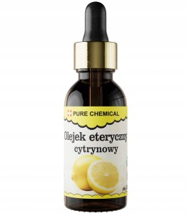 Pure Natura Olejek eteryczny cytrynowy Naturalny olejek eteryczny orzeźwiający 30ml