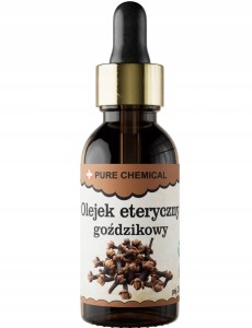 Pure Natura Olejek eteryczny goździkowy Naturalny olejek eteryczny relaksujący, pielęgnujący i odświeżający 30ml