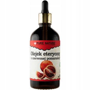 Pure Natura Olejek eteryczny z czerwonej pomarańczy Naturalny olejek eteryczny pielęgnujący, relaksujący antystresowy, antyseptyczny, pobudzający 100ml
