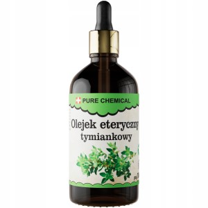 Pure Natura Olejek eteryczny tymiankowy Naturalny olejek eteryczny odświeżający, antybakteryjny, relaksacyjny 100ml