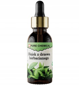 Pure Chemical Olejek eteryczny z drzewa herbacianego Naturalny olejek przeciwbakteryny, przeciwgrzybiczny, wspomaga odporność 30ml
