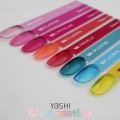 Yoshi Glassmatica 186 Splendora turkusowy półtransparentny lakier hybrydowy do paznokci 6ml 06.jpg
