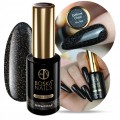 00 Boska Nails Up Divina 560 Diffrent Chick czarny z drobinkami holo lakier hybrydowy 10ml.jpg