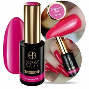 Boska Nails Up Divina 556 Raspberry Trip Malinowy lakier hybrydowy 10ml