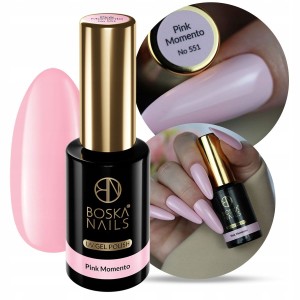 Boska Nails Up Divina 551 Pink Momento Jasnoróżowy lakier hybrydowy 10ml
