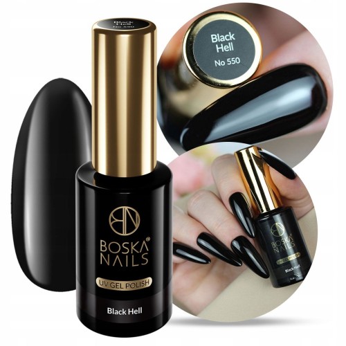 00 Boska Nails Up Divina 550 Black Hell czarny lakier hybrydowy 10ml.jpg