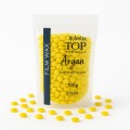 ItalWax Top Formula Argan Film wax - hipoalergiczny niskotemperaturowy wosk do skóry wrażliwej w granulkach dropsach do depilacji bezpaskowej 100 gram 03.jpg