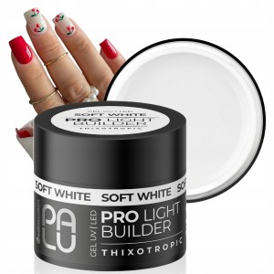Palu Pro Light Builder Soft White Thixotropic Żel budujący samopoziomujący 45g