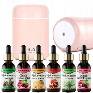 Zestaw do aromaterapii 6x olejek eteryczny Pure Chemical 30ml + dyfuzor