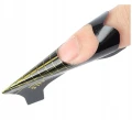 SunOne Premium Black profesjonalne szablony do przedłużania paznokci szpic 500 sztuk czarno złote 03.jpg