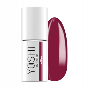 Yoshi La Premiere 243 La Diva Bordowo-różowy lakier hybrydowy 6ml