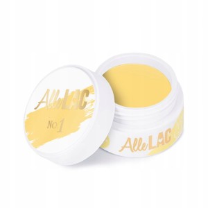 AlleLac Art Gel Nr 1 Pasta do zdobień HEMA/Di-HEMA Free kolor żółty 5g