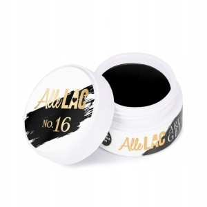 AlleLac Art Gel Nr 16 Pasta do zdobień HEMA/Di-HEMA Free kolor czarny 5g