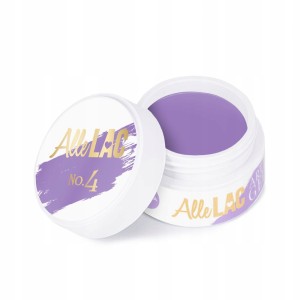 AlleLac Art Gel Nr 4 Pasta do zdobień HEMA/Di-HEMA Free kolor fioletowy 5g