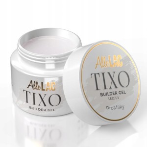 AlleLac Tixo Builder Gel ProMilky Biały żel budujący z tiksotropią 45g