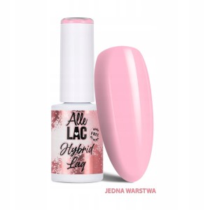 AlleLac Hybrid Lag Gel Polish Pinks Pastel Różowy lakier hybrydowy do paznokci HEMA/Di-HEMA Free 6g