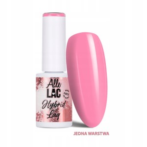 AlleLac Hybrid Lag Gel Polish Pinks Sweet Różowy lakier hybrydowy do paznokci HEMA/Di-HEMA Free 6g