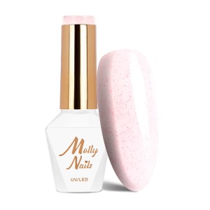 Molly Nails Madame French Nr 423 La Rose Gel Polish HEMA/Di-HEMA Free Różowy lakier hybrydowy LED/UV 8g