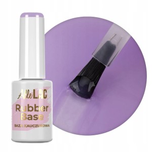 AlleLac Rubber Base 02 Lavender Dream Baza kauczukowa do paznokci HEMA/Di-HEMA Free 7g
