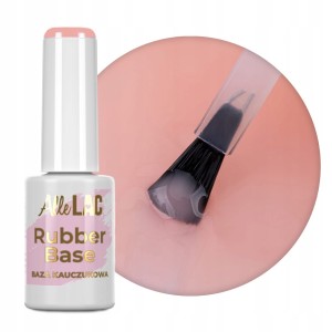 AlleLac Rubber Base 05 Soft Peach Baza kauczukowa do paznokci HEMA/Di-HEMA Free 7g